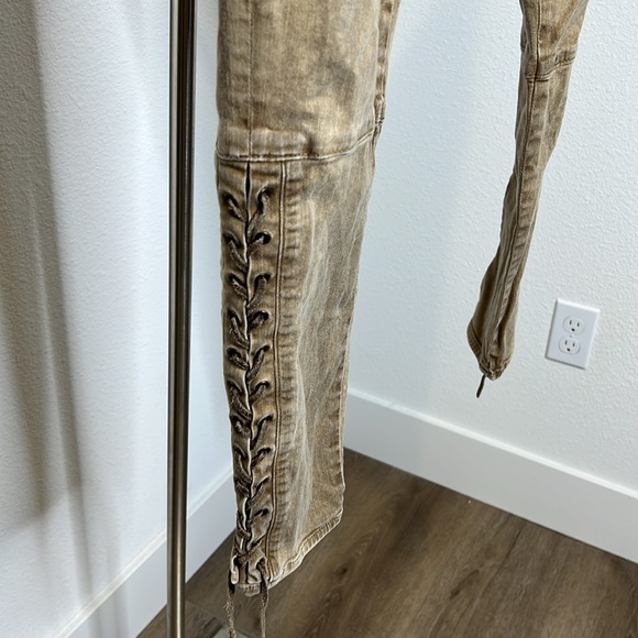 Polo Ralph Lauren Riding Style Lace Up Hem Jeans - Picture 3 of 6